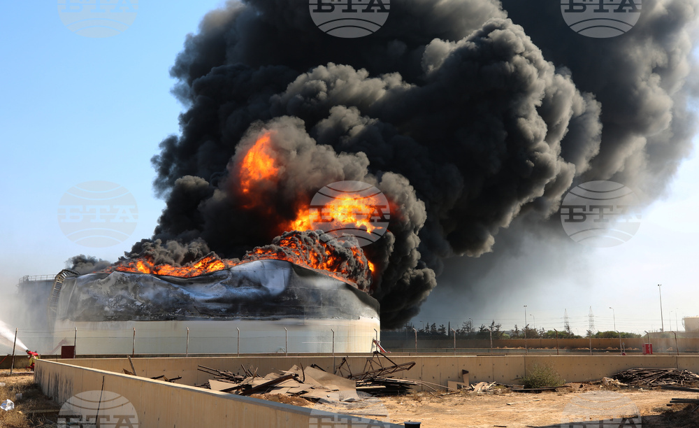Libya Refinery Fire