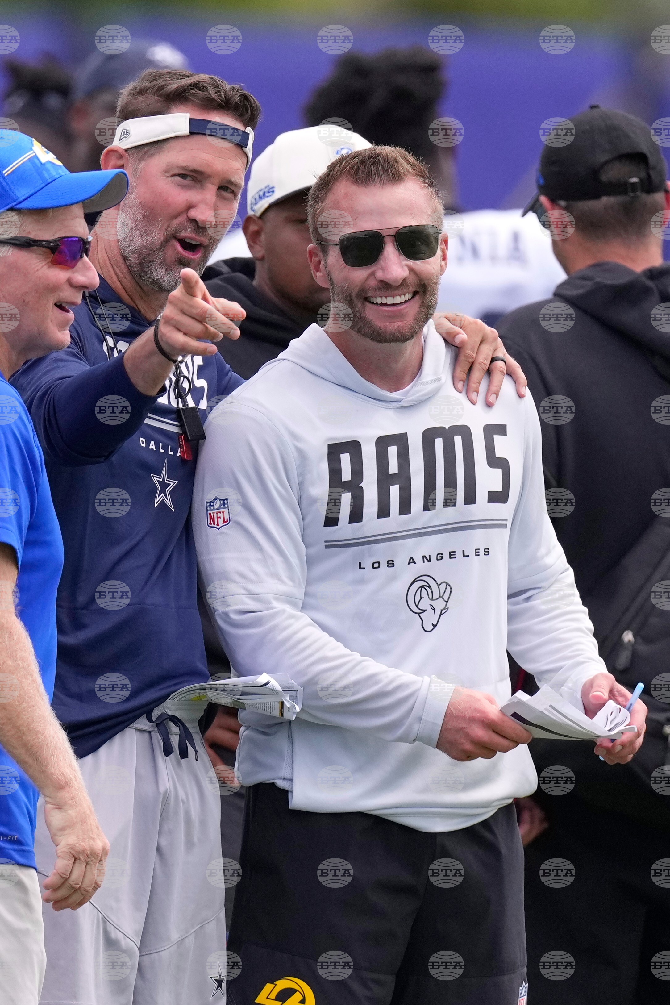 Cowboys Rams Camp Football