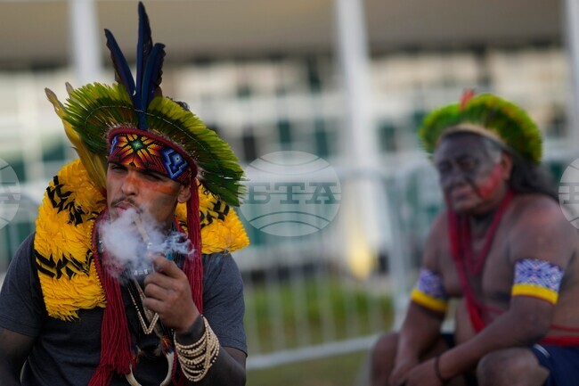 Brazil Indigenous Protest