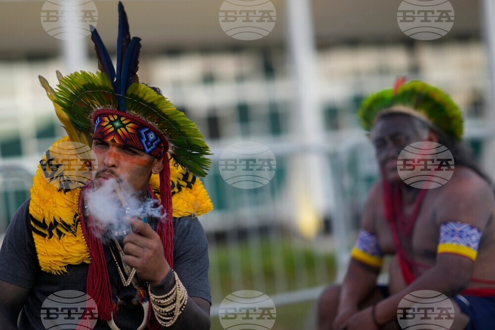 Brazil Indigenous Protest