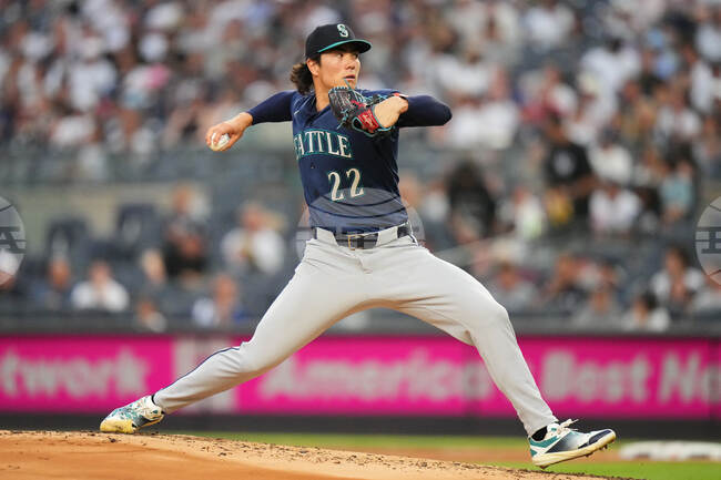 Mariners Yankees Baseball