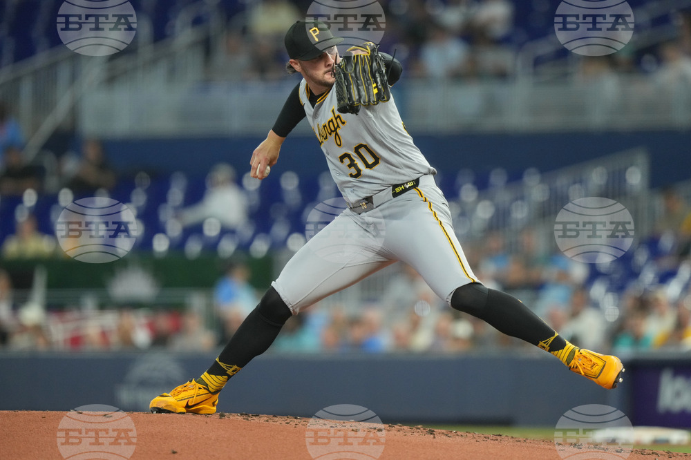 Pirates Marlins Baseball