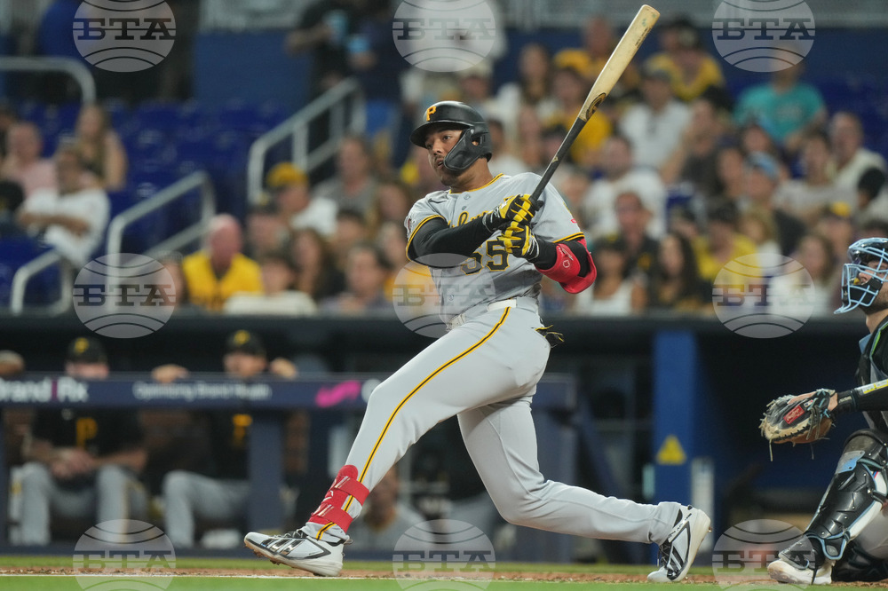 Pirates Marlins Baseball