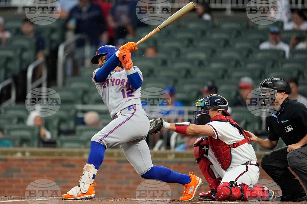 Mets Braves Baseball