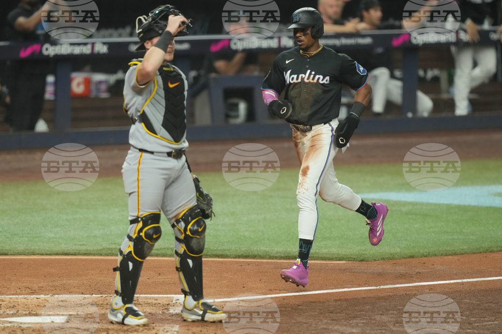 Pirates Marlins Baseball