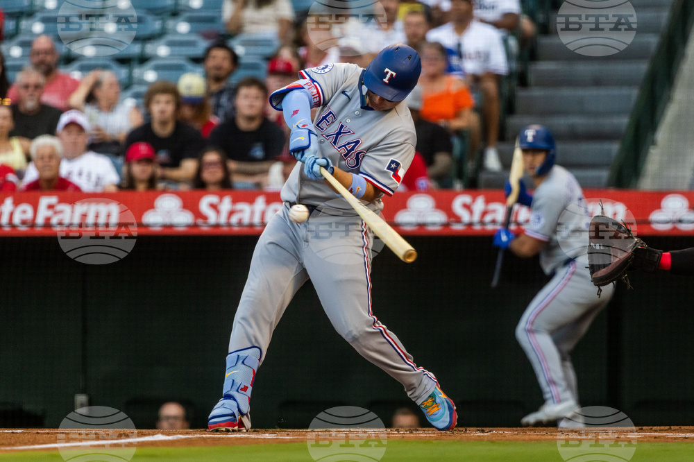 Rangers Angels Baseball