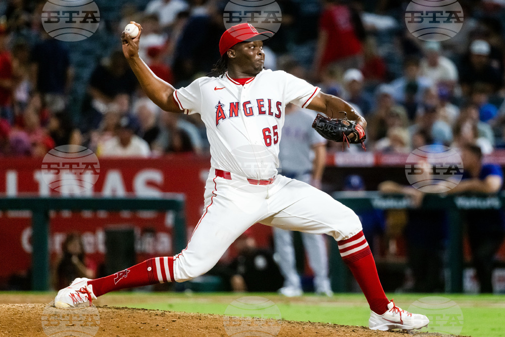 Rangers Angels Baseball