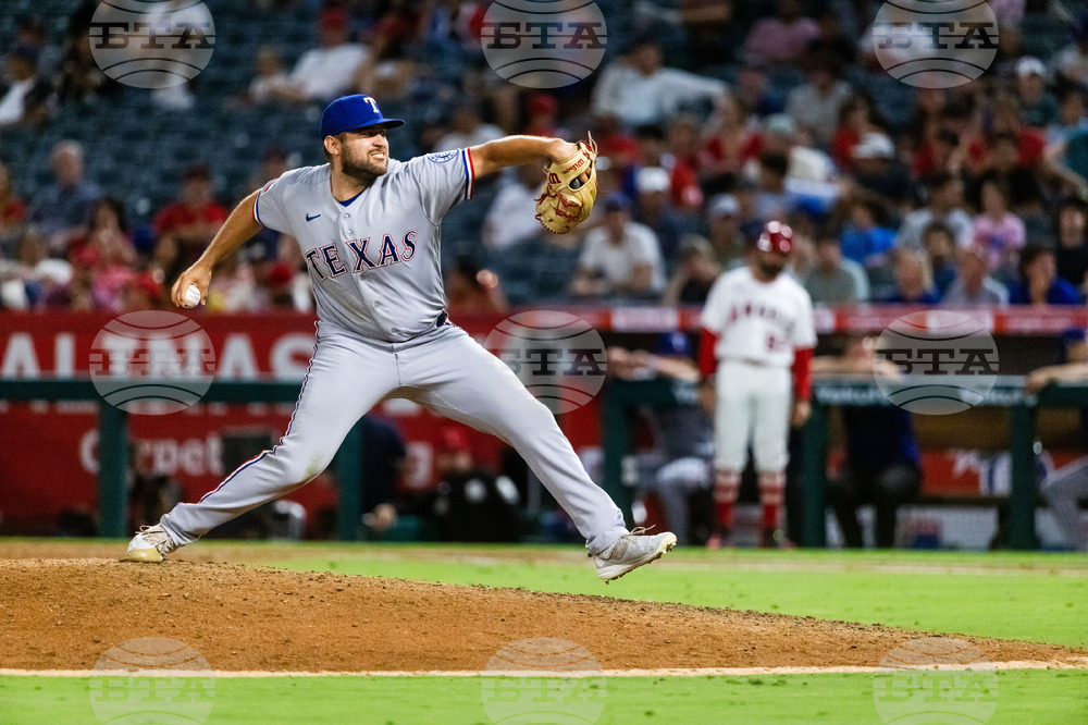 Rangers Angels Baseball
