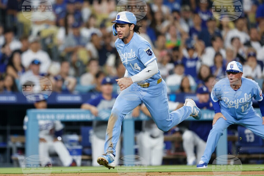 Royals Dodgers Baseball