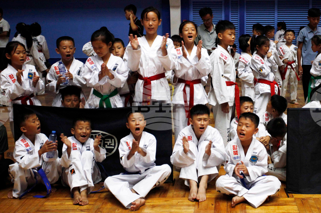 APTOPIX North Korea Taekwondo