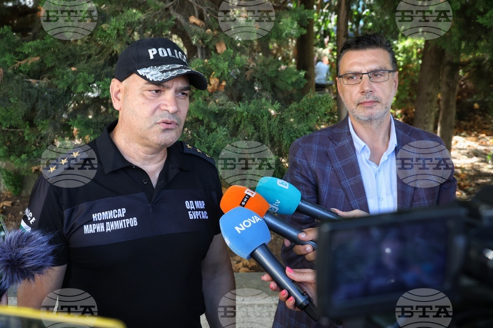 Бургас - прокуратура - полиция - брифинг