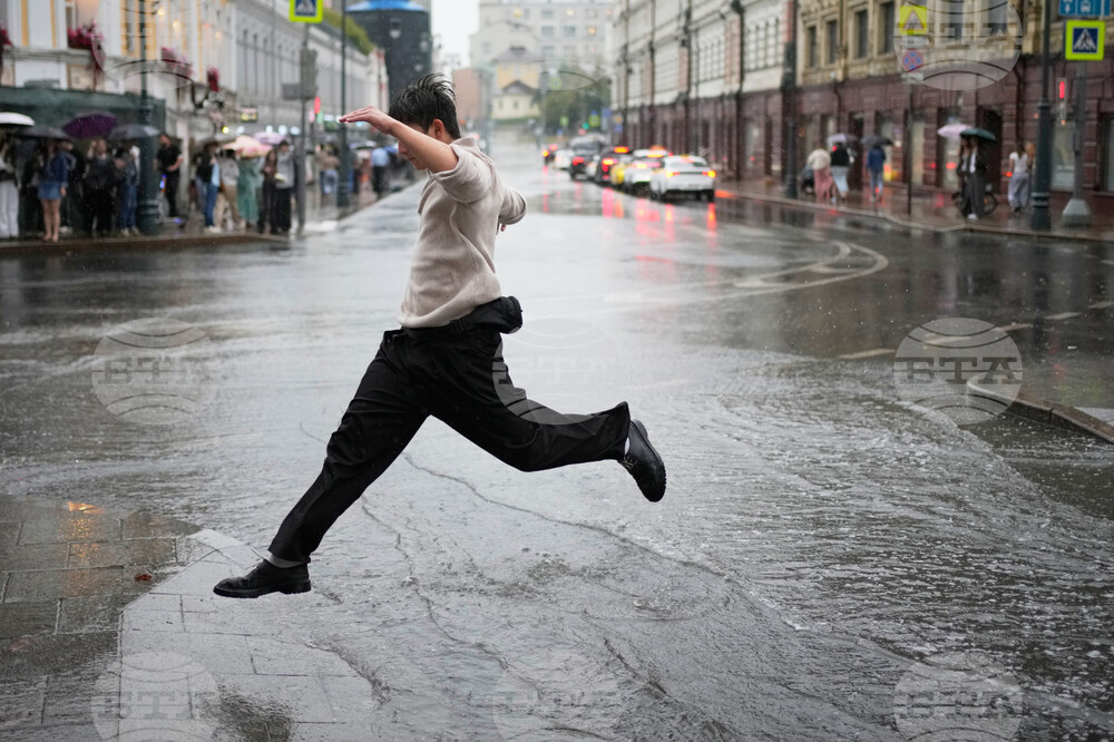 APTOPIX Russia Weather