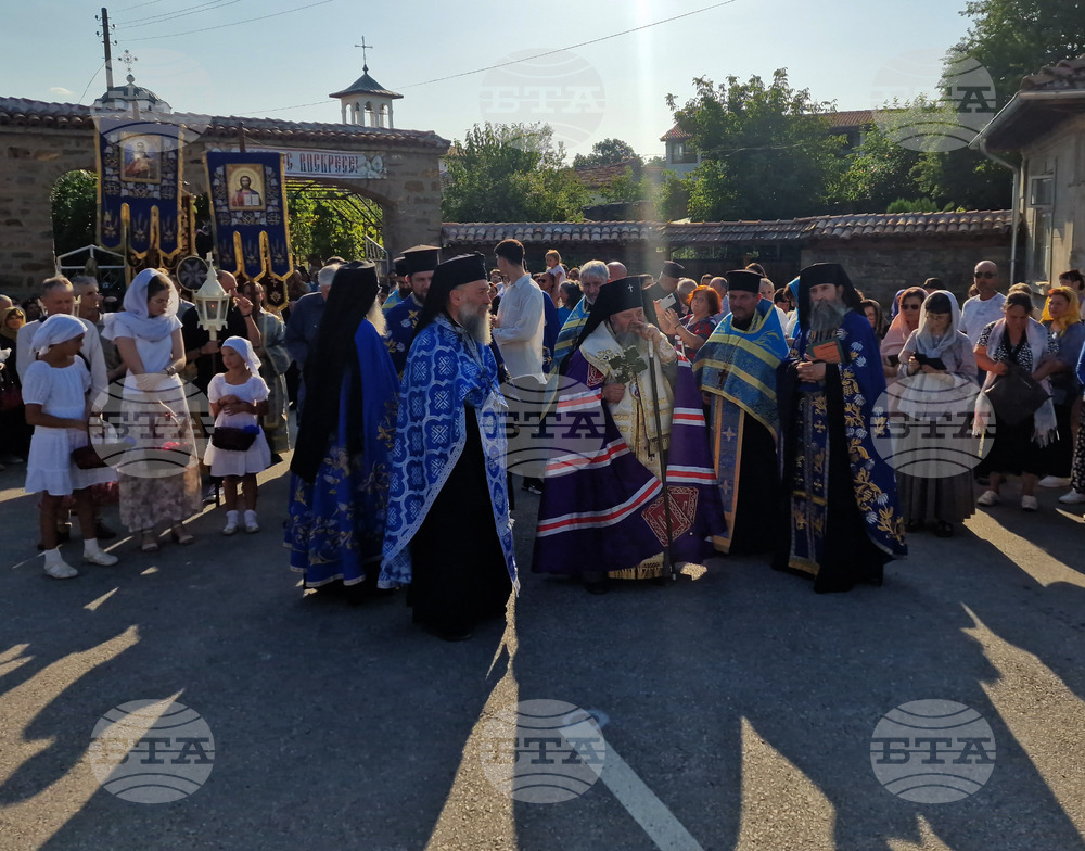 Село Мерданя - посрещане на чудотворната Хавайска мироточива Иверска икона на Пресвета Богородица
