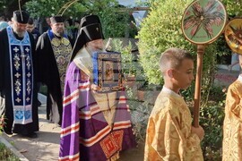 Село Мерданя - посрещане на чудотворната Хавайска мироточива Иверска икона на Пресвета Богородица