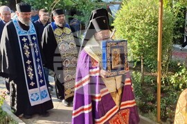 Село Мерданя - посрещане на чудотворната Хавайска мироточива Иверска икона на Пресвета Богородица