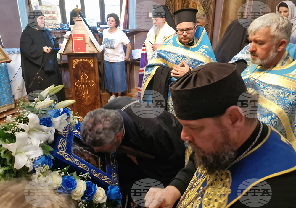 Село Мерданя - посрещане на чудотворната Хавайска мироточива Иверска икона на Пресвета Богородица