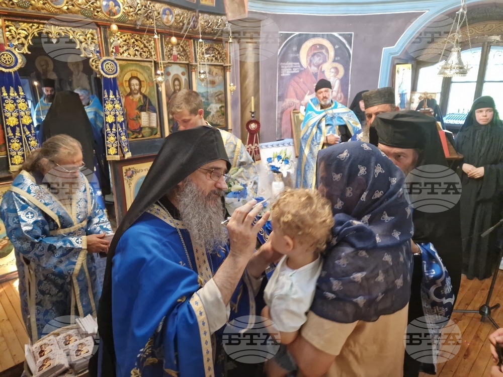 Село Мерданя - посрещане на чудотворната Хавайска мироточива Иверска икона на Пресвета Богородица