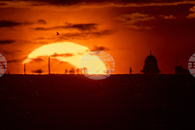 APTOPIX Russia Solar Eclipse