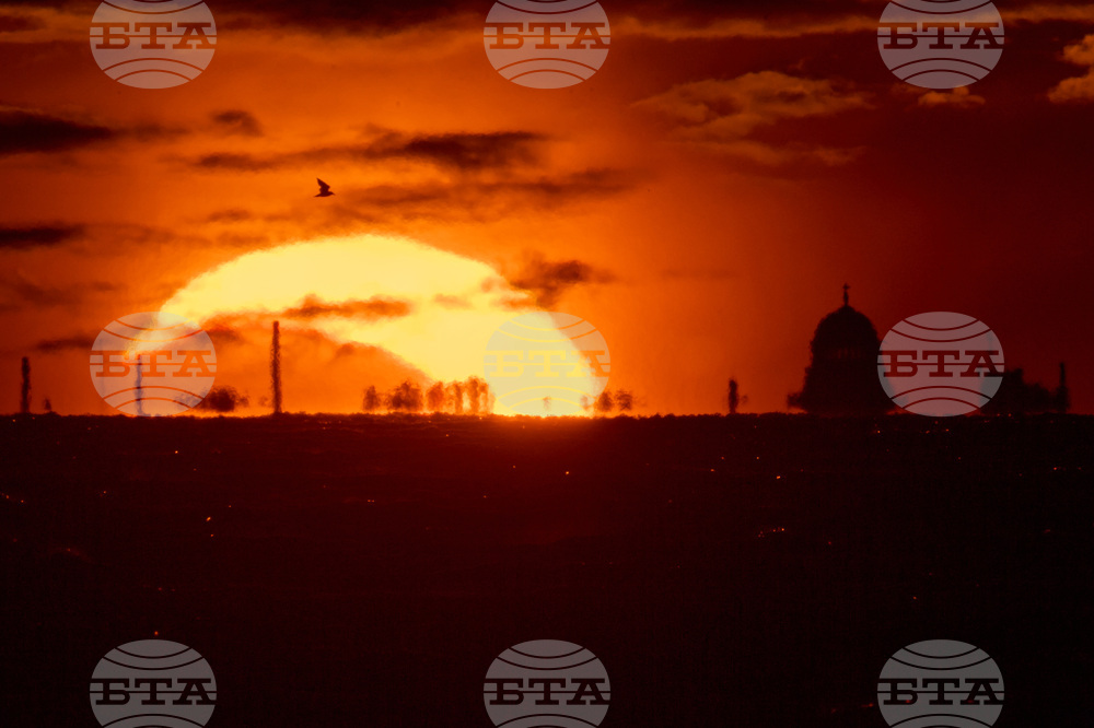 APTOPIX Russia Solar Eclipse