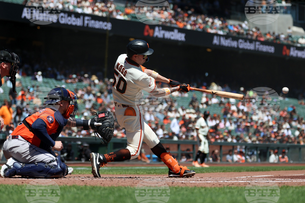 Astros Giants Baseball