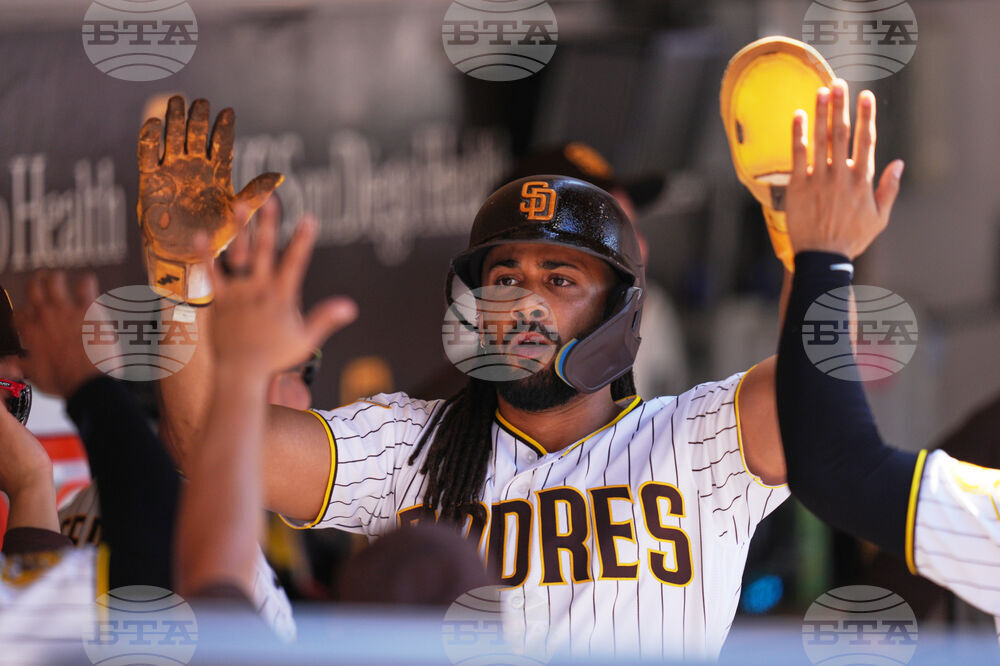 Brewers Padres Baseball