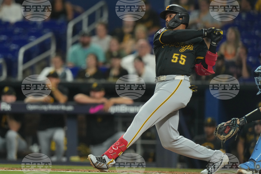 Pirates Marlins Baseball