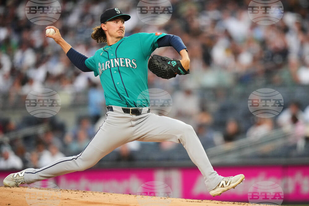 Mariners Yankees Baseball