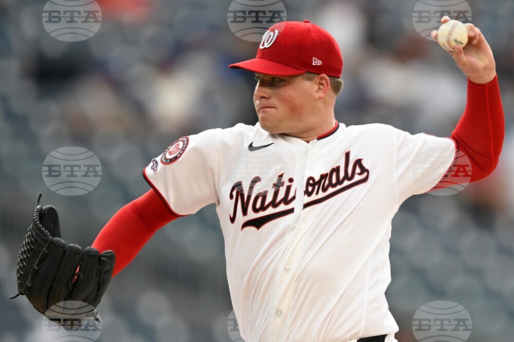 Cubs Nationals Baseball