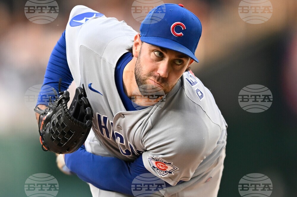Cubs Nationals Baseball