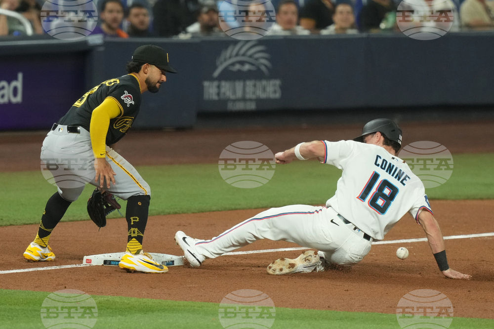 Pirates Marlins Baseball