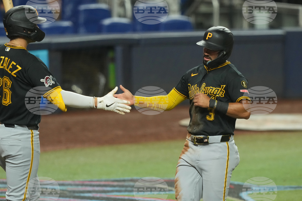 Pirates Marlins Baseball