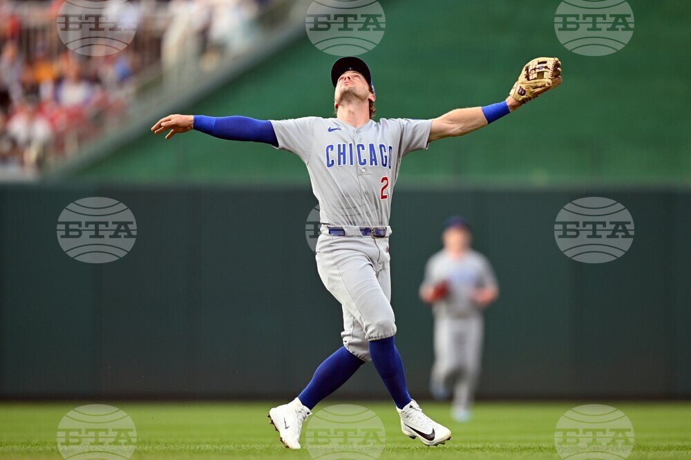 Cubs Nationals Baseball