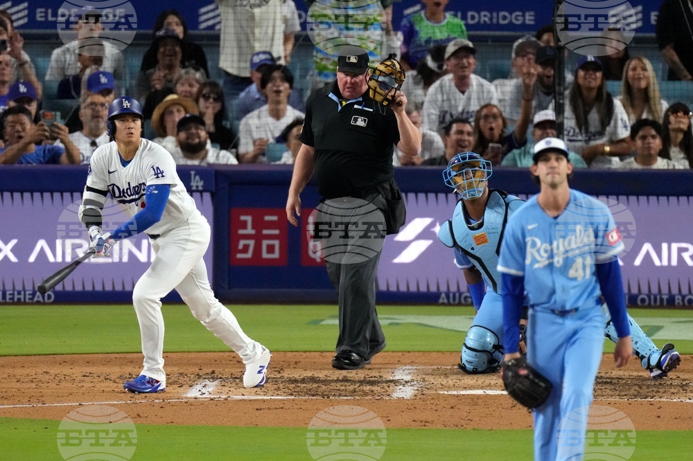 Royals Dodgers Baseball