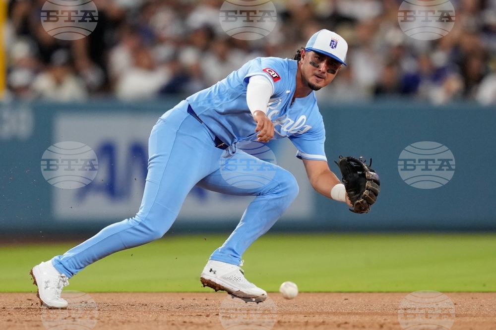 Royals Dodgers Baseball