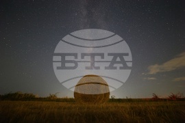 Село Плана - нощно небе