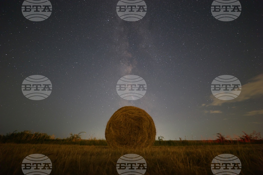 Село Плана - нощно небе
