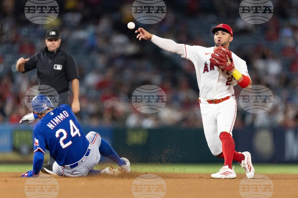Rangers Angels Baseball