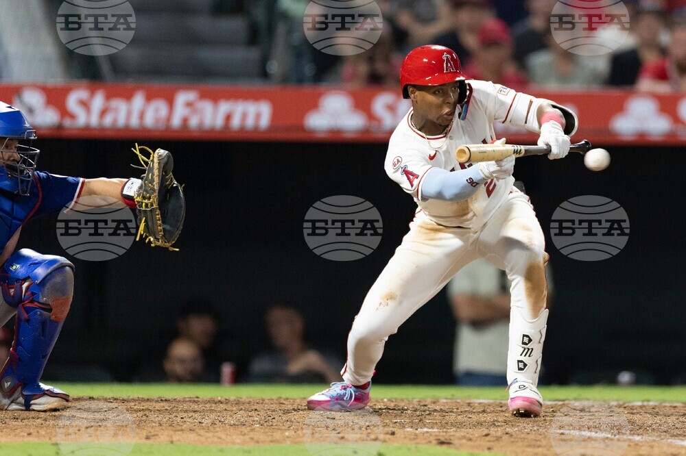 Rangers Angels Baseball