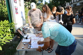 Пловдив - Съдебна палата - протест