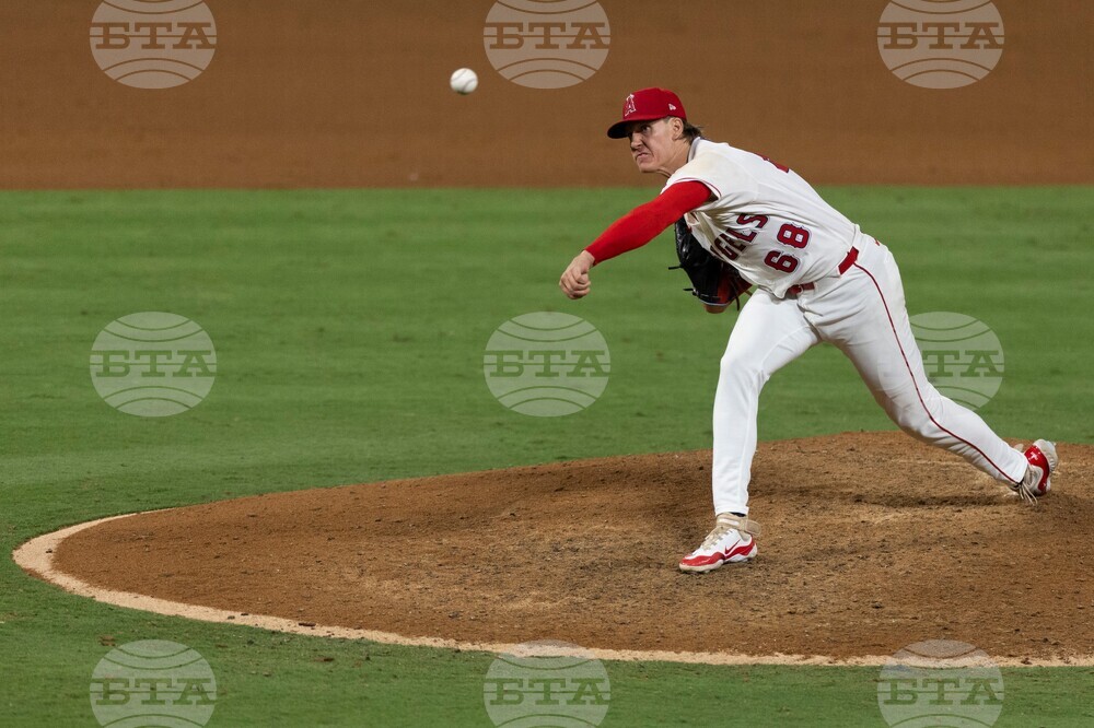 Rangers Angels Baseball