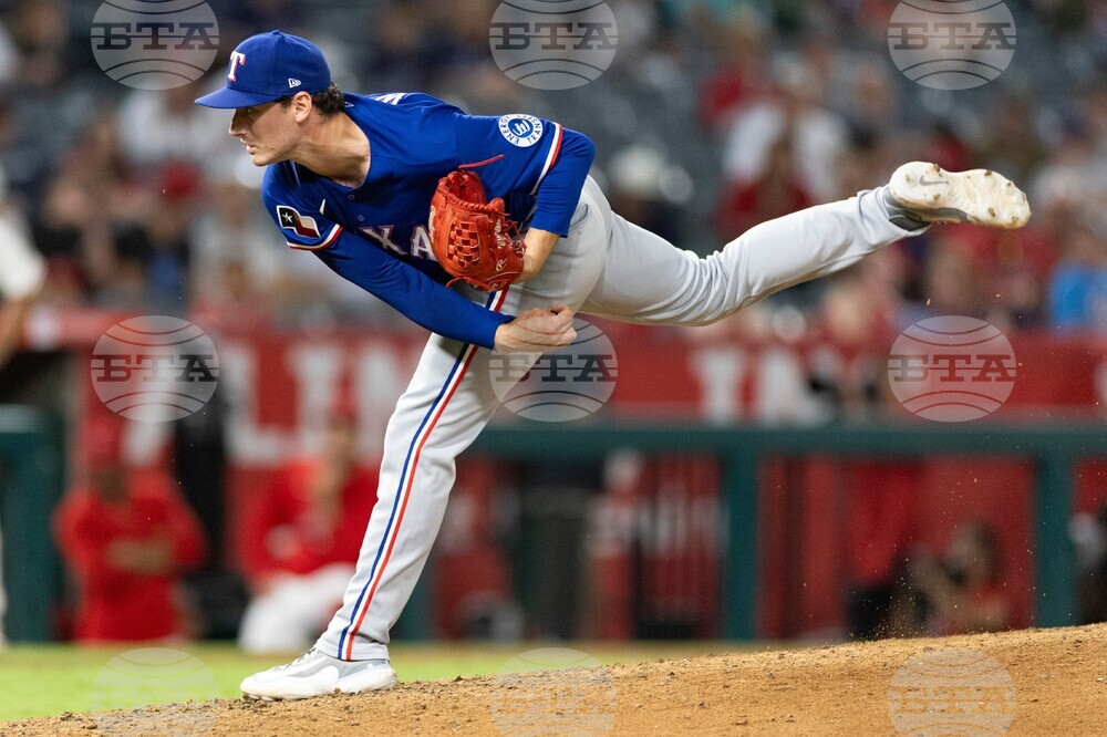Rangers Angels Baseball