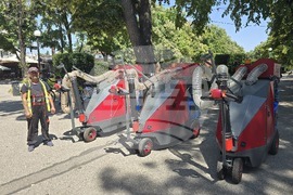 Видин - Общинско предприятие „Чистота, озеленяване и благоустройство“ - нови машини