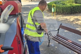 Видин - Общинско предприятие „Чистота, озеленяване и благоустройство“ - нови машини