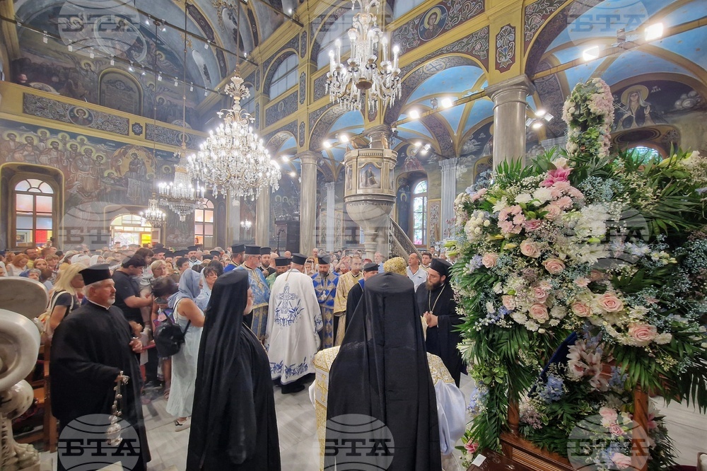 Бургас - Хавайска Иверска икона на Пресвета Богородица - посрещне