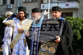 Бургас - Хавайска Иверска икона на Пресвета Богородица - посрещне