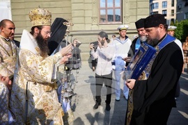 Бургас - Хавайска Иверска икона на Пресвета Богородица - посрещне