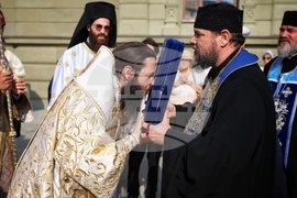 Бургас - Хавайска Иверска икона на Пресвета Богородица - посрещне