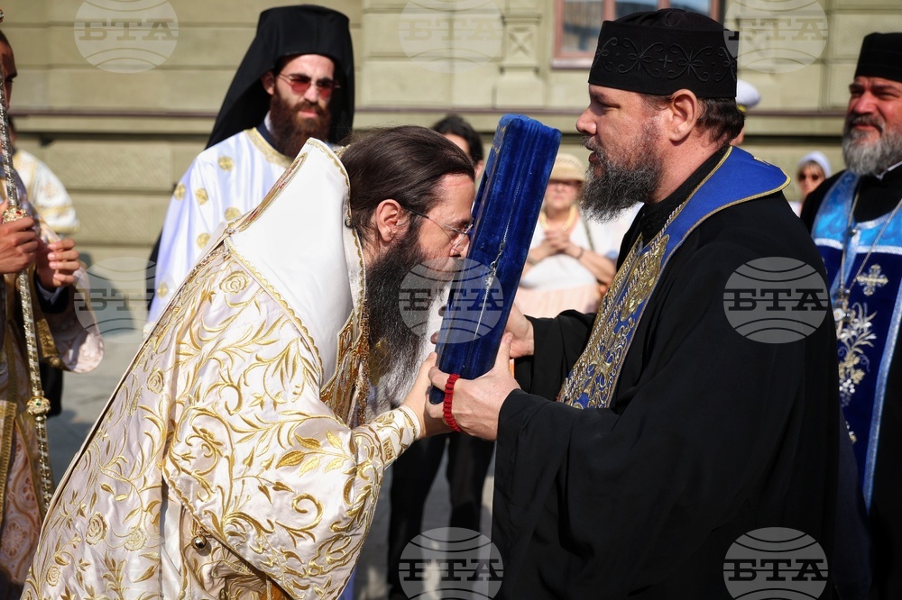 Бургас - Хавайска Иверска икона на Пресвета Богородица - посрещне