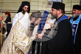 Бургас - Хавайска Иверска икона на Пресвета Богородица - посрещне