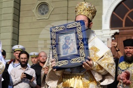 Бургас - Хавайска Иверска икона на Пресвета Богородица - посрещне